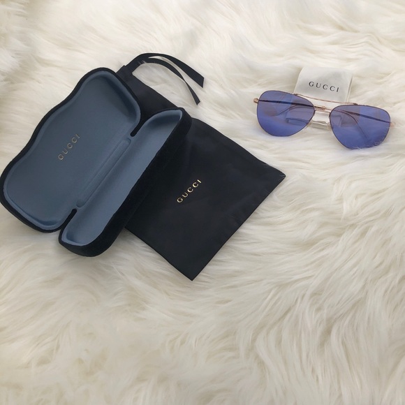 Gucci Accessories - Gucci Aviator Sunglasses
